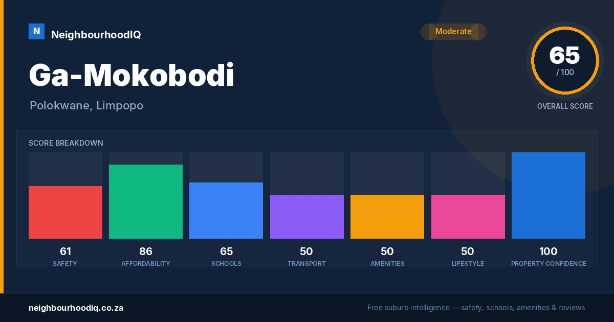 Ga-Mokobodi report card