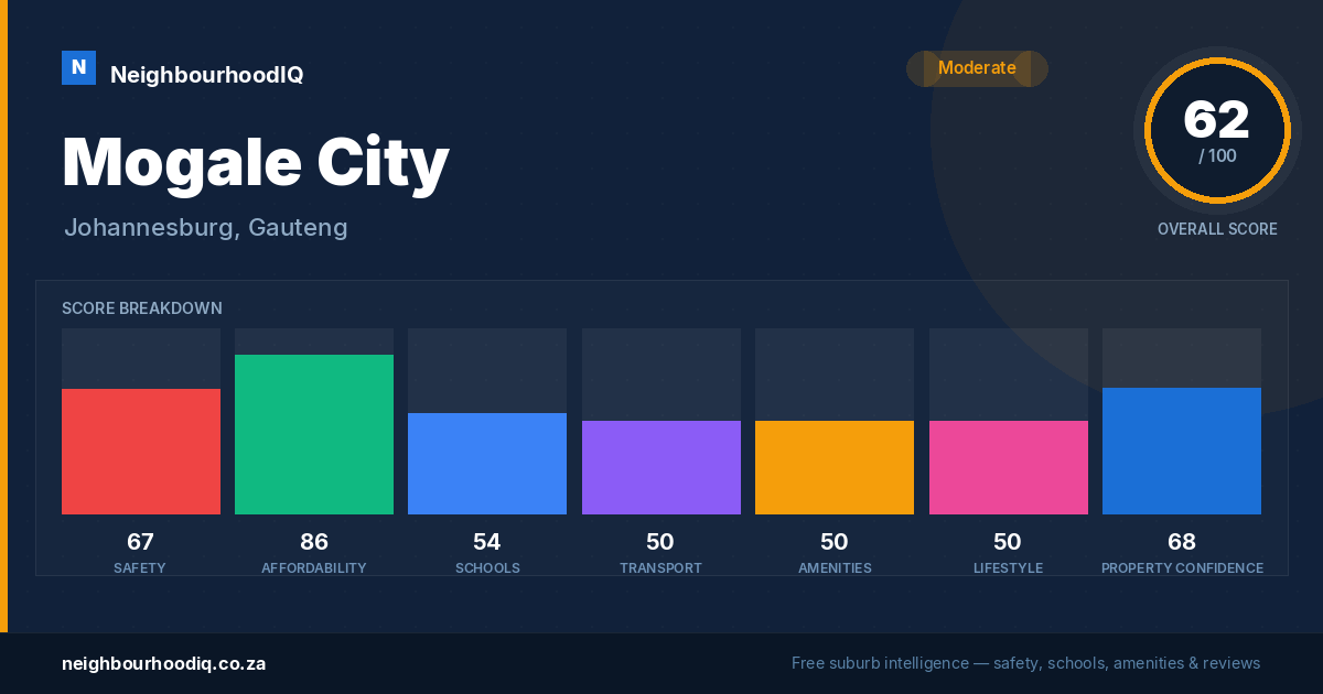 Mogale City report card