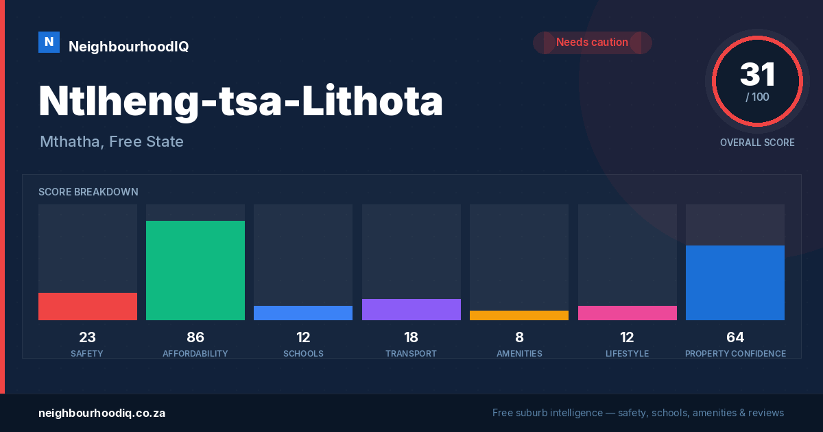 Ntlheng-tsa-Lithota report card