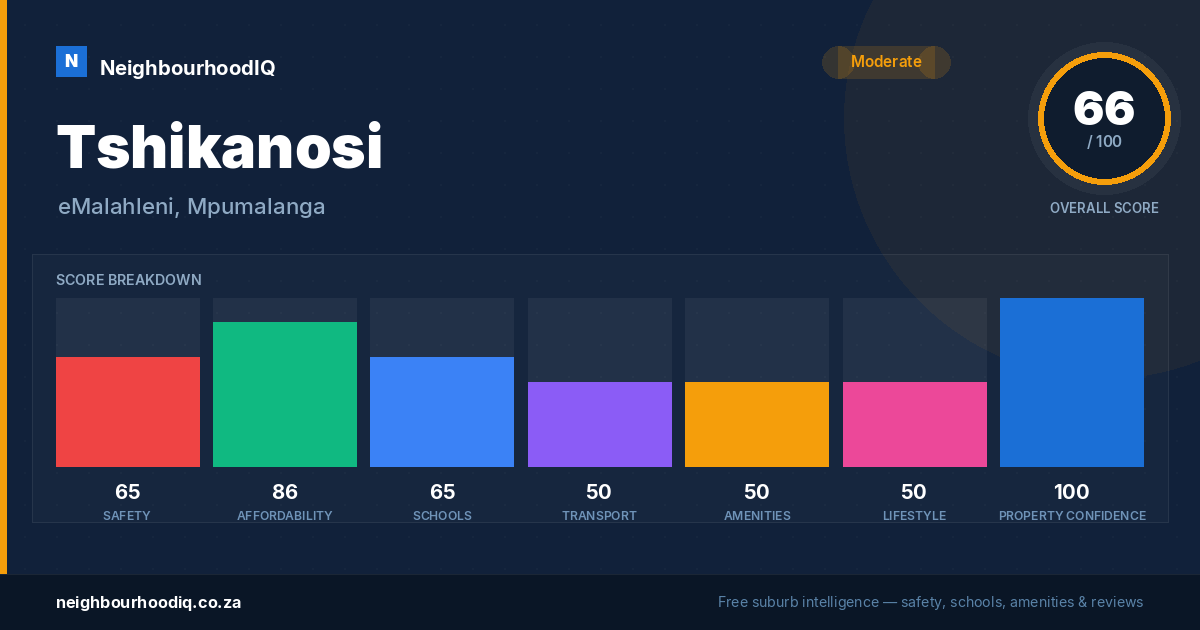 Tshikanosi report card