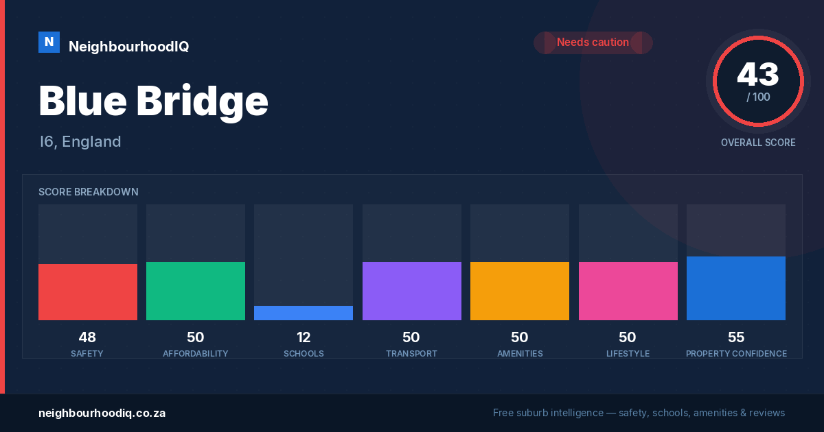 Blue Bridge report card