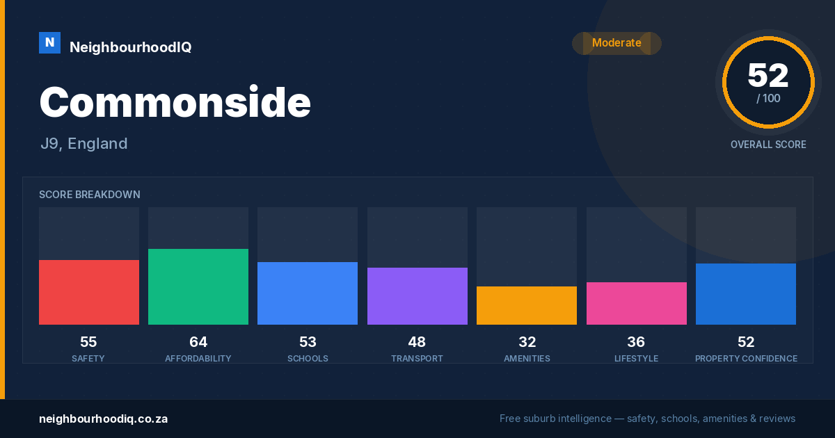 Commonside report card