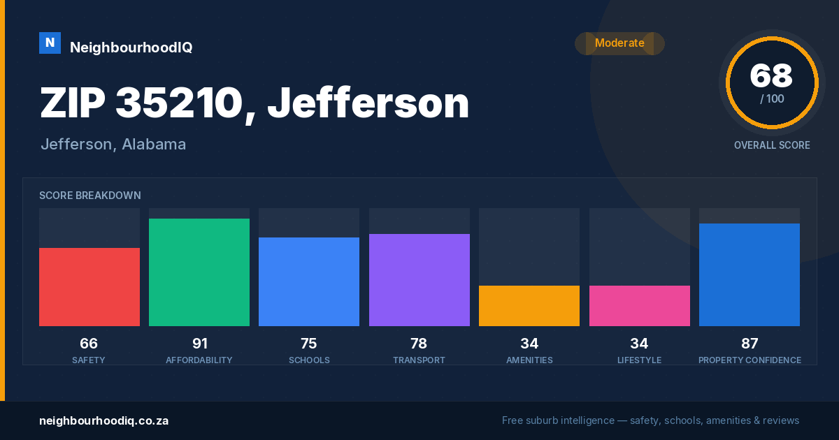 ZIP 35210, Jefferson report card