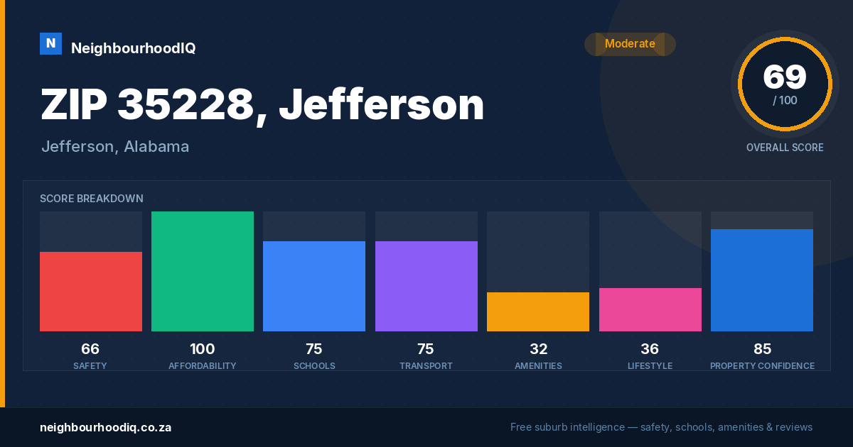 ZIP 35228, Jefferson report card