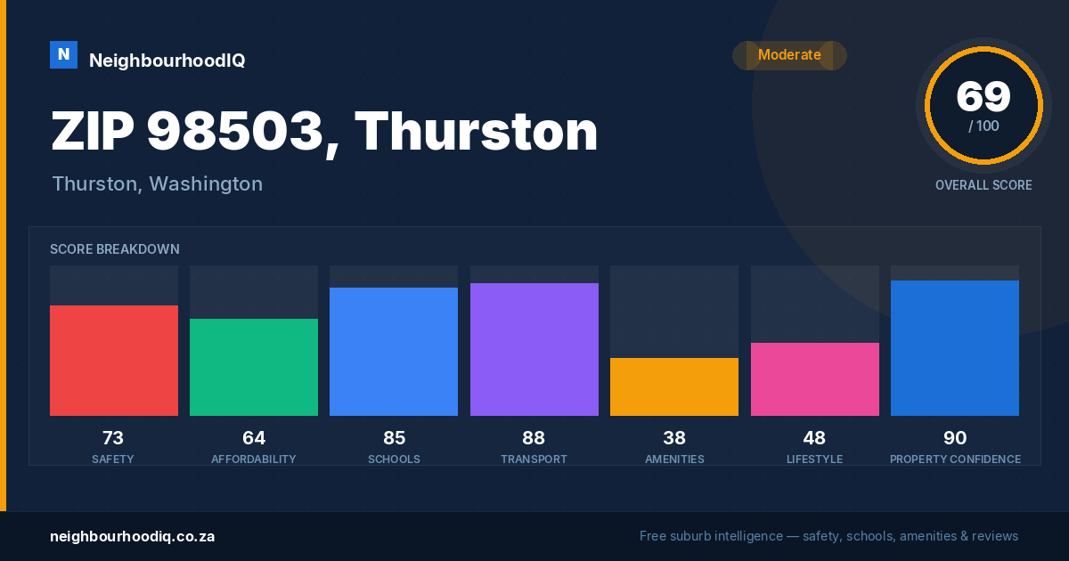 ZIP 98503, Thurston report card